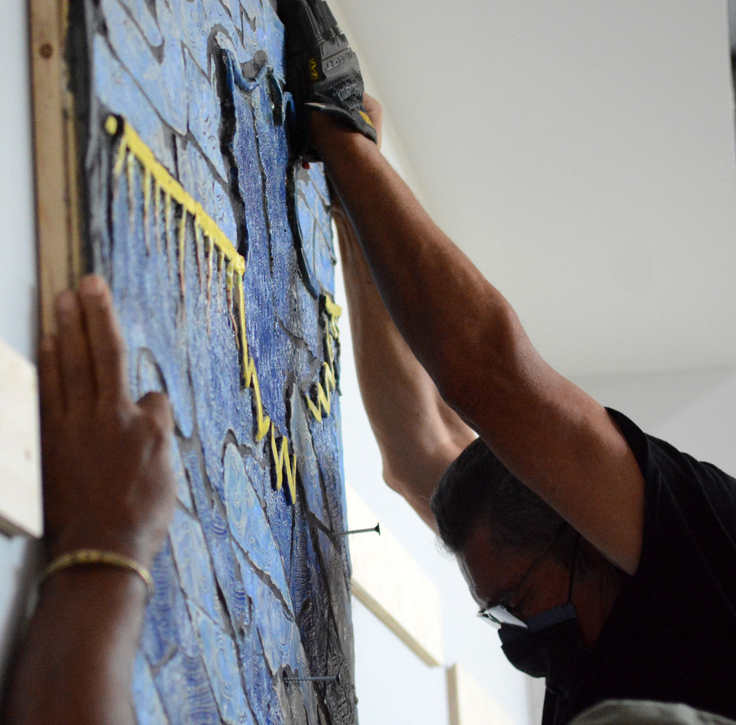 Little Eagle Arts Foundation mural for Baraboo middle school